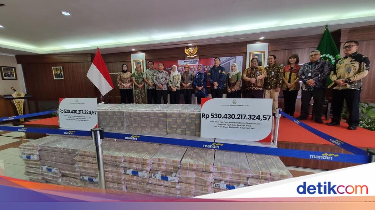 West Jakarta Prosecution Office Deposits 503 Billion Rupiah to State from Oei Hengky Wiryo Online Gambling Case