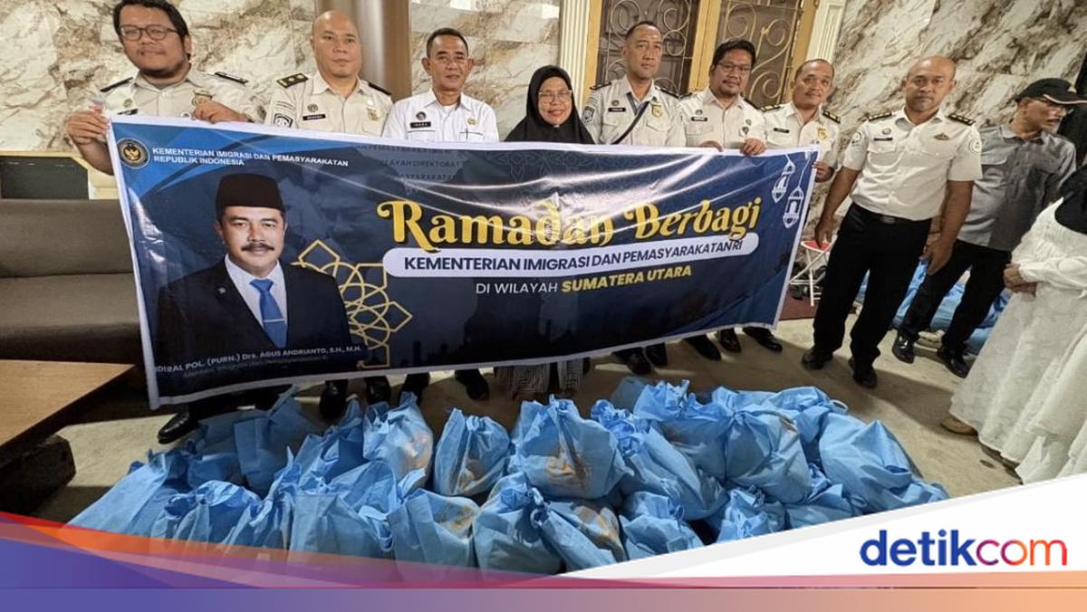 Ministry of Immigration and Corrections Distributes Thousands of Assistance Packages to North Sumatra Communities Ahead of Eid
