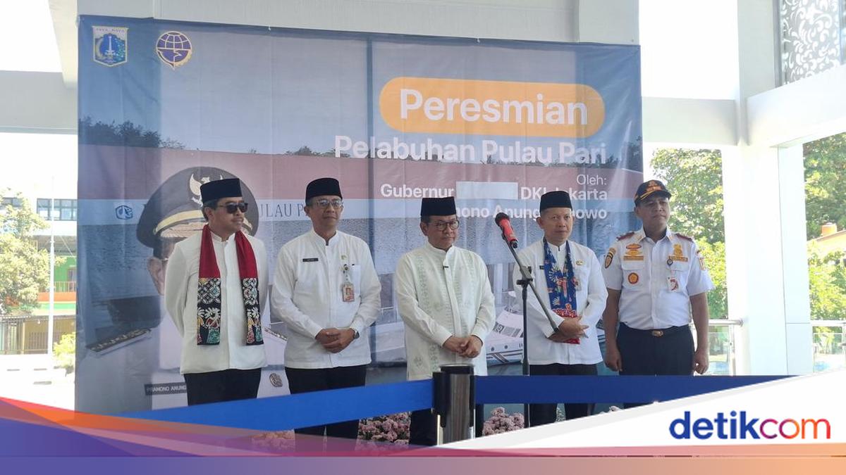 Pramono Inaugurates Pari Island Wharf Revitalisation in Thousand Islands