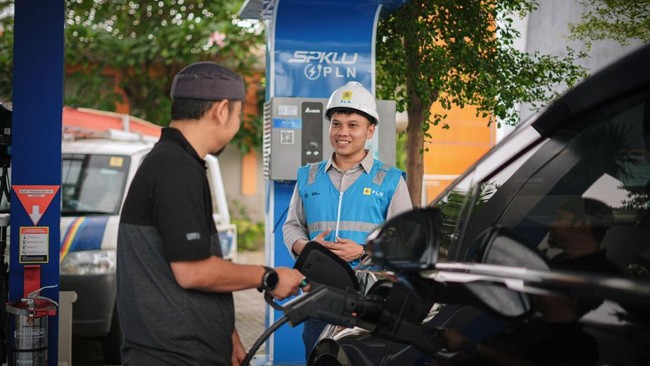Don't Worry About Mudik with Electric Vehicles, PLN Doubles EV Charging Stations