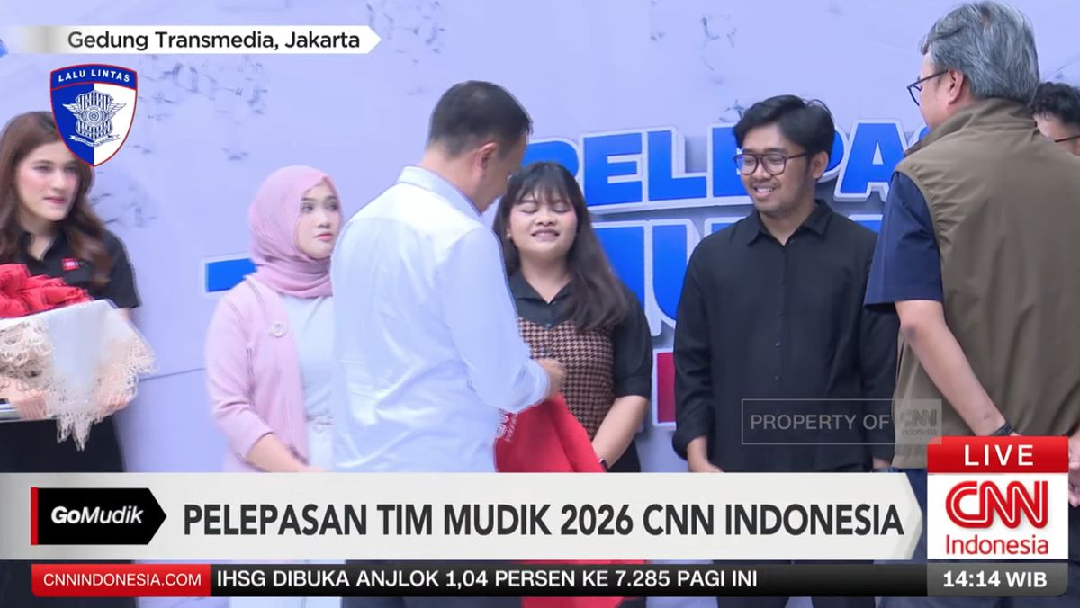 CNN Indonesia's Go Mudik 2026 Team Officially Dispatched