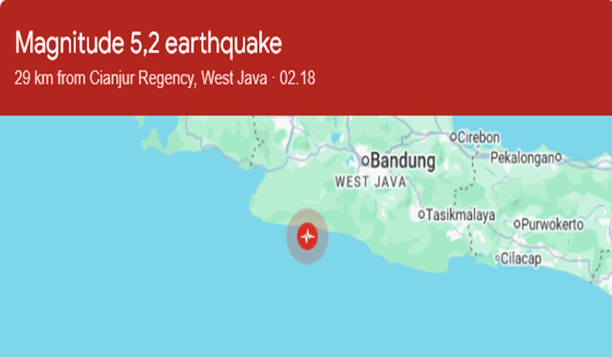 Facts about the Bandung Earthquake on 13 March 2026 and Its Connection to the Sukabumi Epicentre