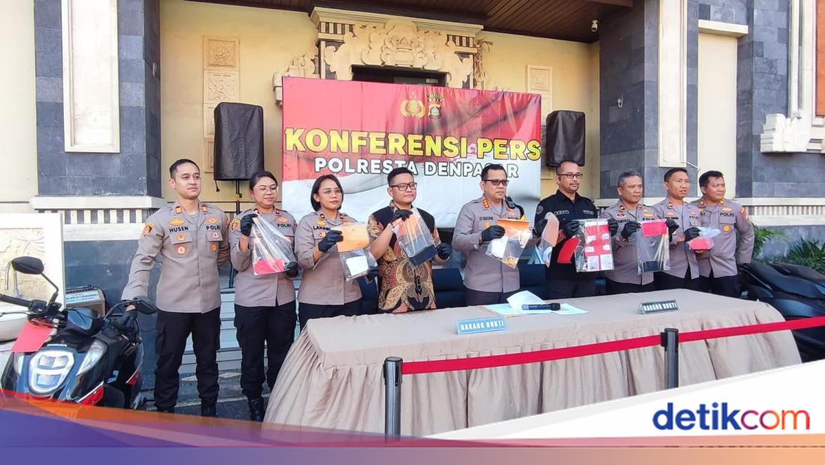 Denpasar Police Arrest 124 Suspects in 100 Theft Cases Over Three Months