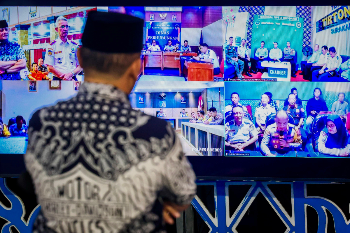 Central Java Integrated Lebaran Command Post to Operate 24 Hours, Monitor CCTV at 10 High-Risk Points