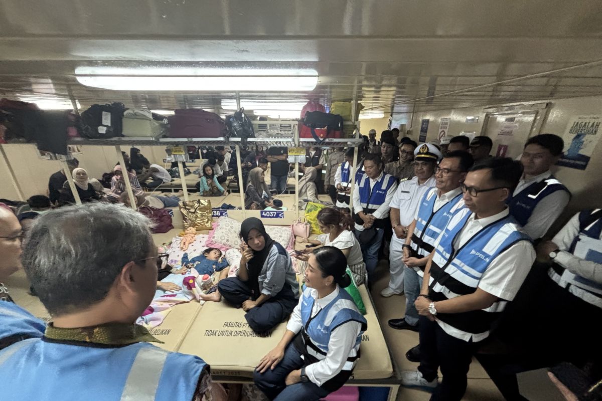 Pelni, BP BUMN and Maritime Ministry inspect Eid holiday travel flow at Tanjung Priok