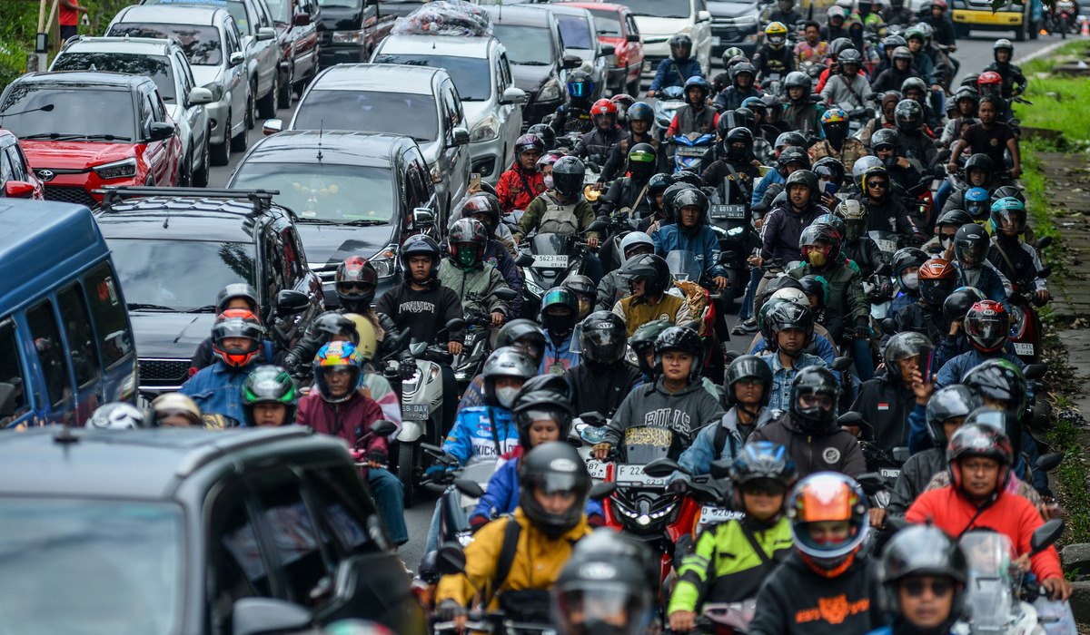 Motor Mudik Phenomenon: Metro Police Command Prioritises Safety, Traffic Fines as Last Resort