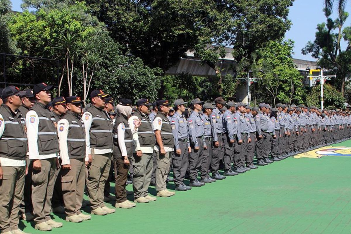 500 South Jakarta Civil Protection Personnel on Standby to Secure Eid Holiday