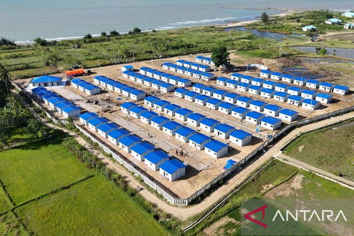 Government completes construction of permanent housing for disaster victims in Aceh