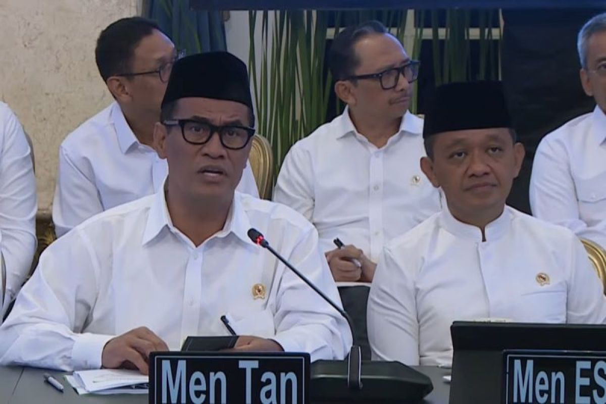 Agriculture Minister reports to Prabowo that rice reserves are secure and CPO exports increase