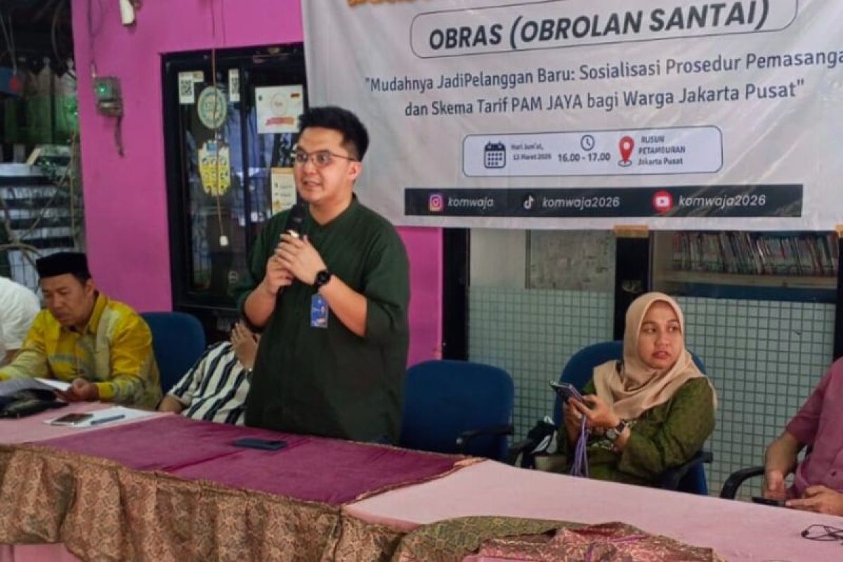 PAM Jaya Invites Petamburan Residents to Support Clean Water Piping Programme