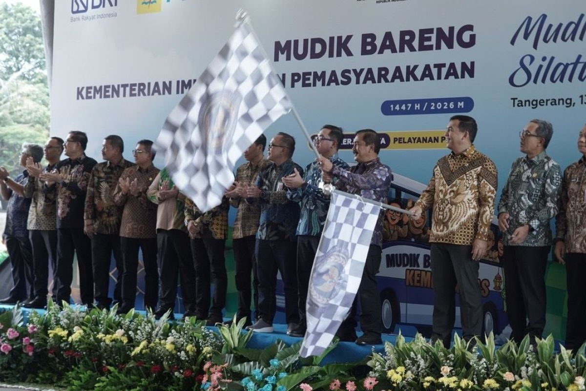 Ministry of Immigration and Penal Affairs Departs 661 Mudik Participants