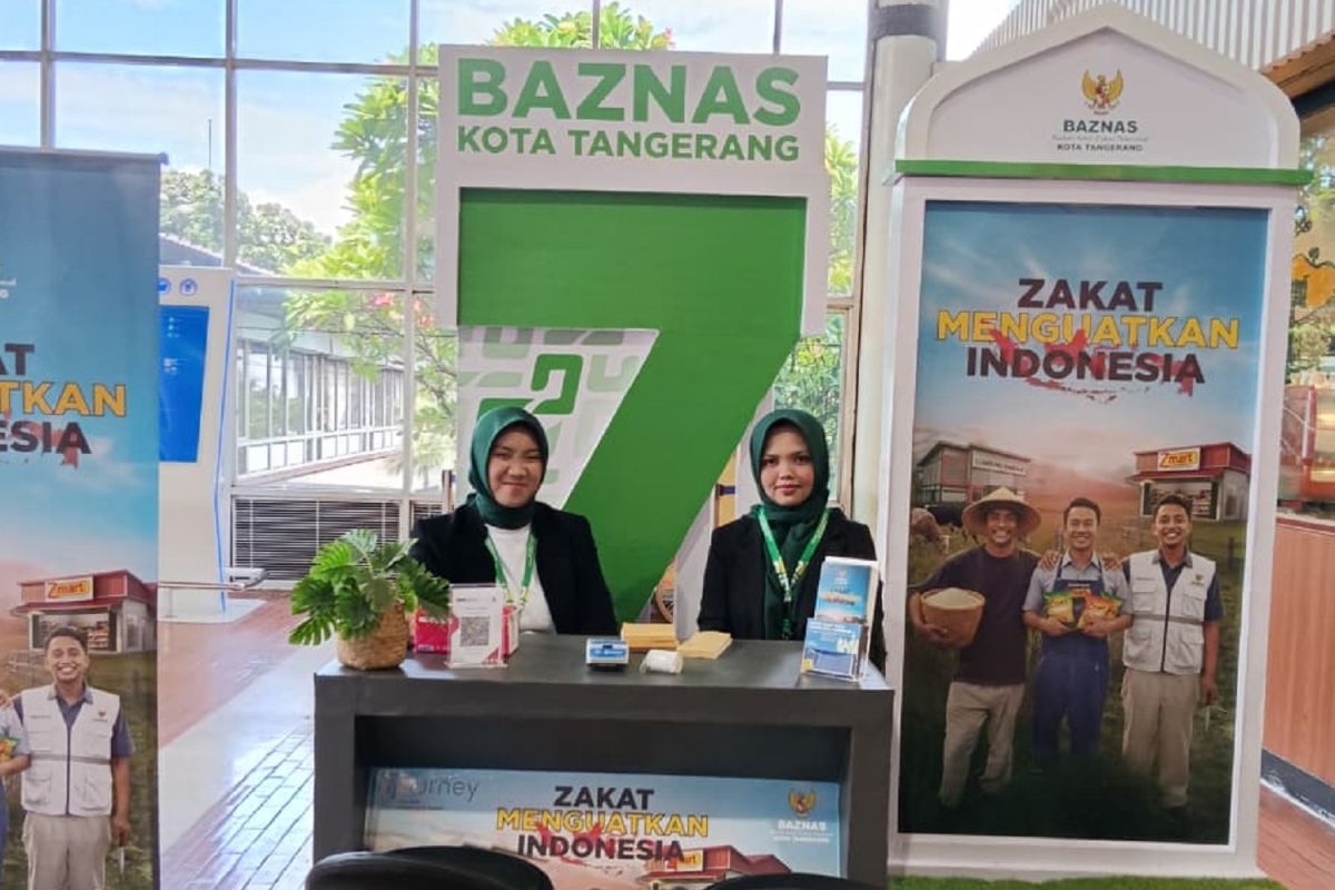 BAZNAS Tangerang opens zakat service outlets at Soetta Airport