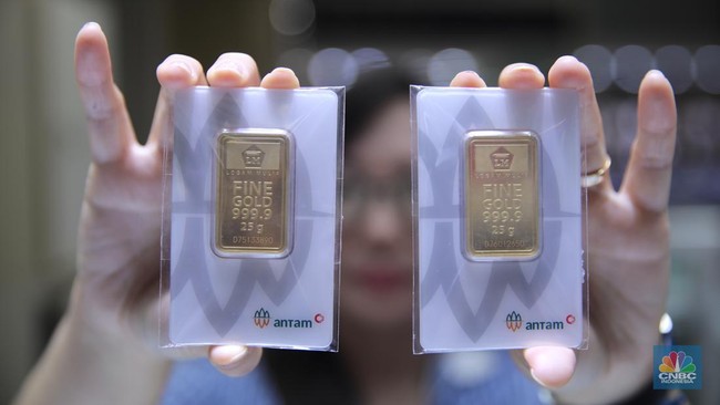 Latest News! Antam Gold Price Falls Sharply to Rp2 Million-plus per Gram