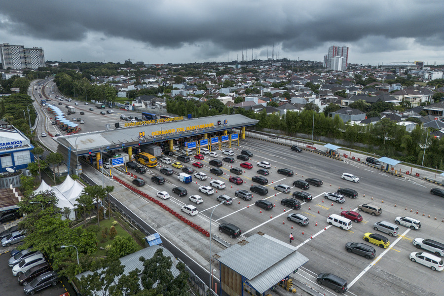 Jasa Marga Records 14 Per Cent of Vehicles Have Left Jakarta on First Day of Ketupat Operation 2026