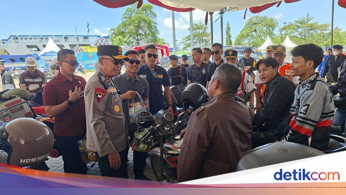 Banten Police Chief Inspects Ciwandan Port to Ensure No Mudik Congestion