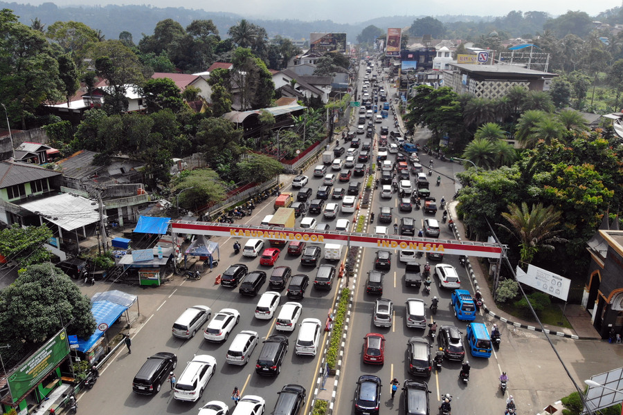 Police Prepare Traffic Management Scheme on Puncak Route During Eid Holiday 2026