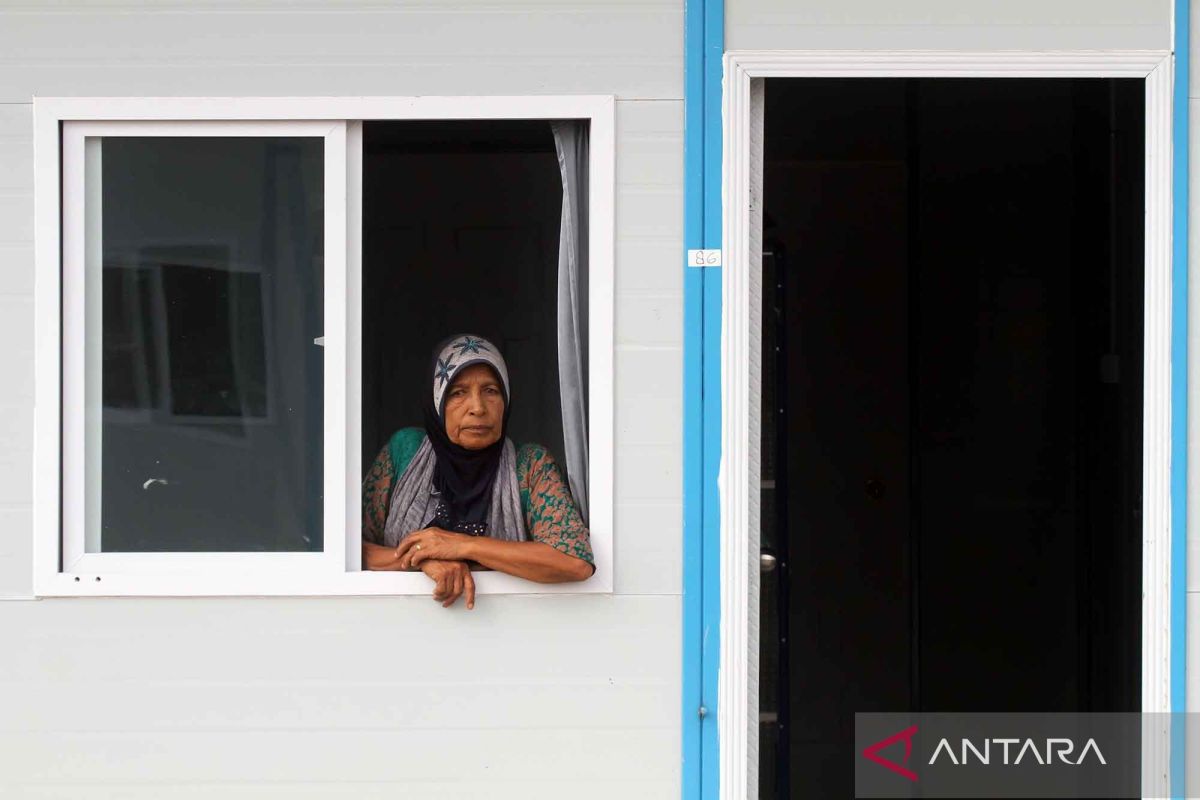 Disaster survivors in North Aceh begin occupying permanent housing, leaving temporary shelters