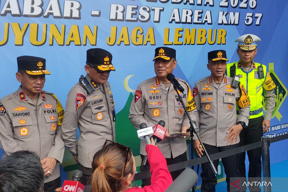 West Java Police Deploy 26,000 Personnel to Manage Eid Exodus Traffic