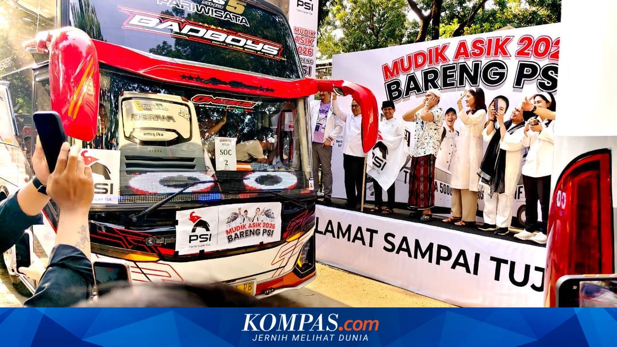 Kaesang Launches PSI Free Homecoming Event, First Bus Bound for Solo