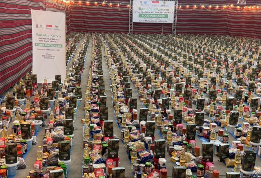 Baznas Distributes 74,228 Iftar Meal Portions to Palestinian Residents