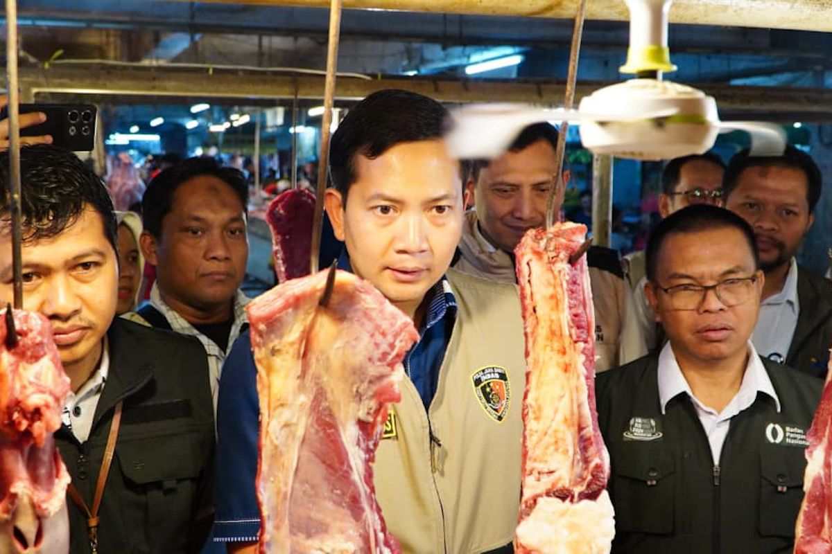 Bapanas: Beef prices at Kosambi Market comply with government reference prices ahead of Lebaran