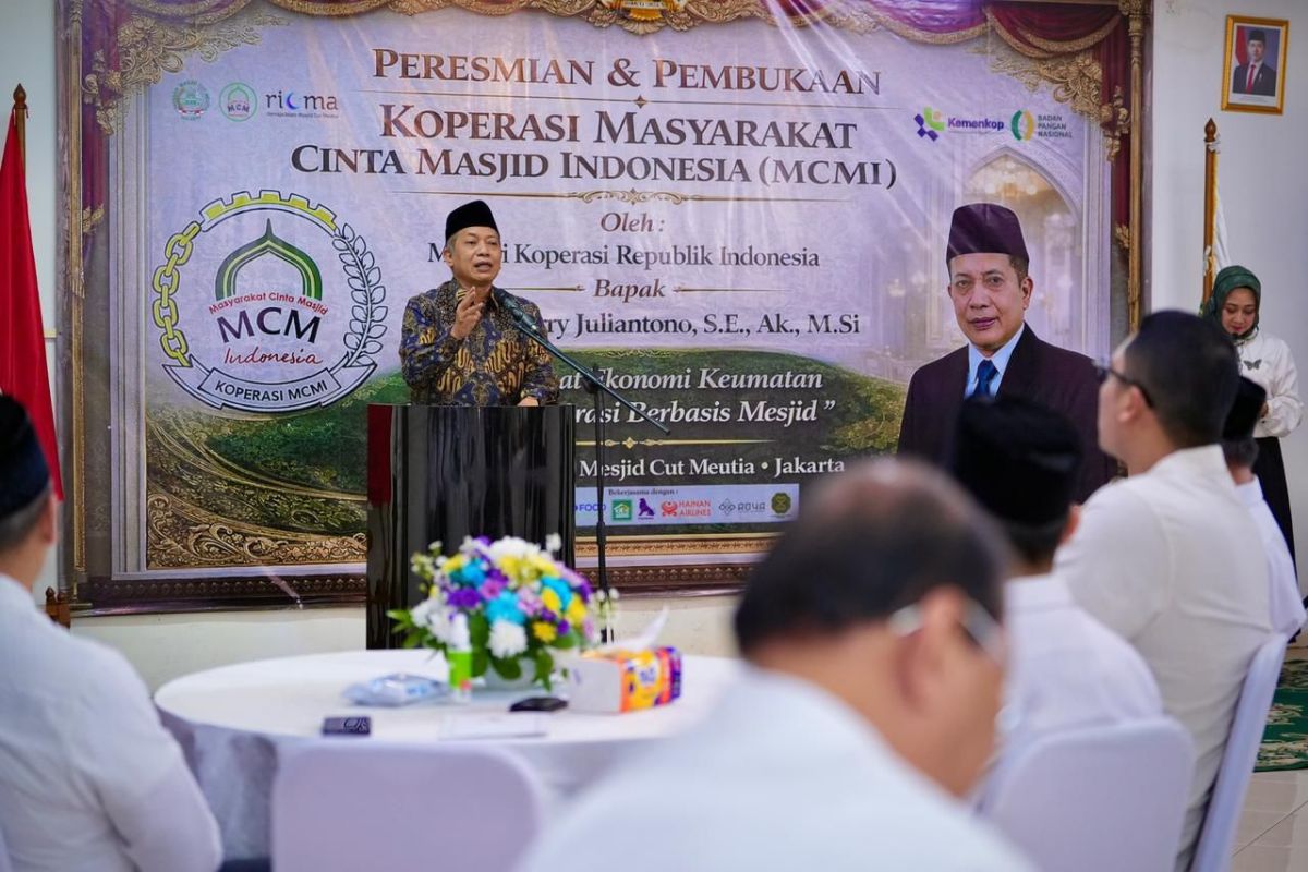 Ministry to strengthen mosque-based cooperatives as economic hubs