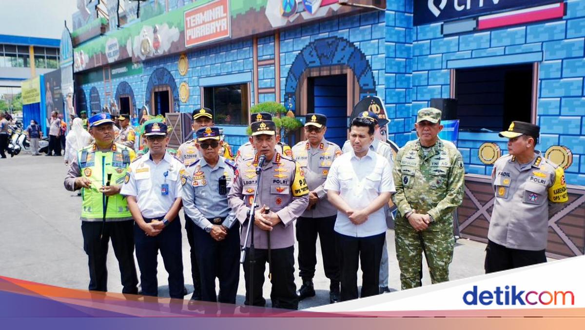Chief of Police Inspects Purabaya Terminal Ahead of 2026 Eid Holiday, Instructs Provision of Best Services