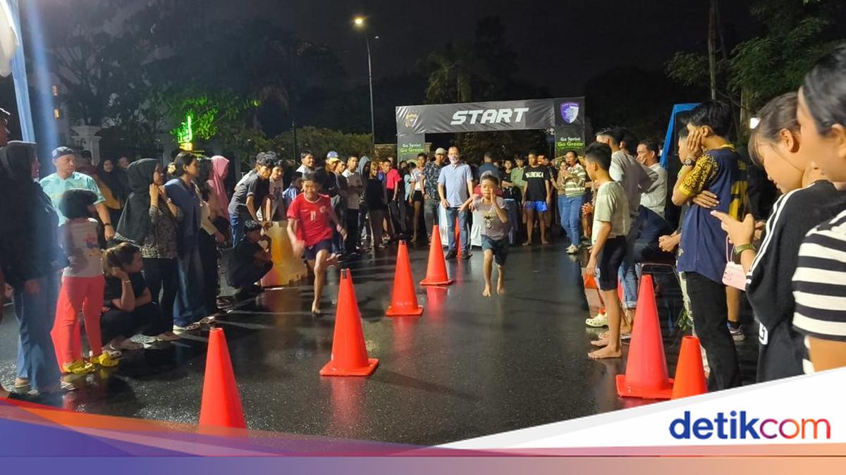 Go Sprint Go Green: Riau Police Encourage Youth to Channel Positive Energy