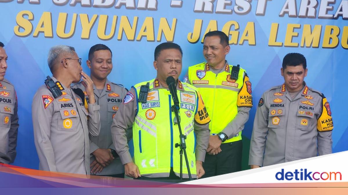 Head of Traffic Corps Inspects Rest Area on Cikampek Toll Road, Commits to Safe Homecoming