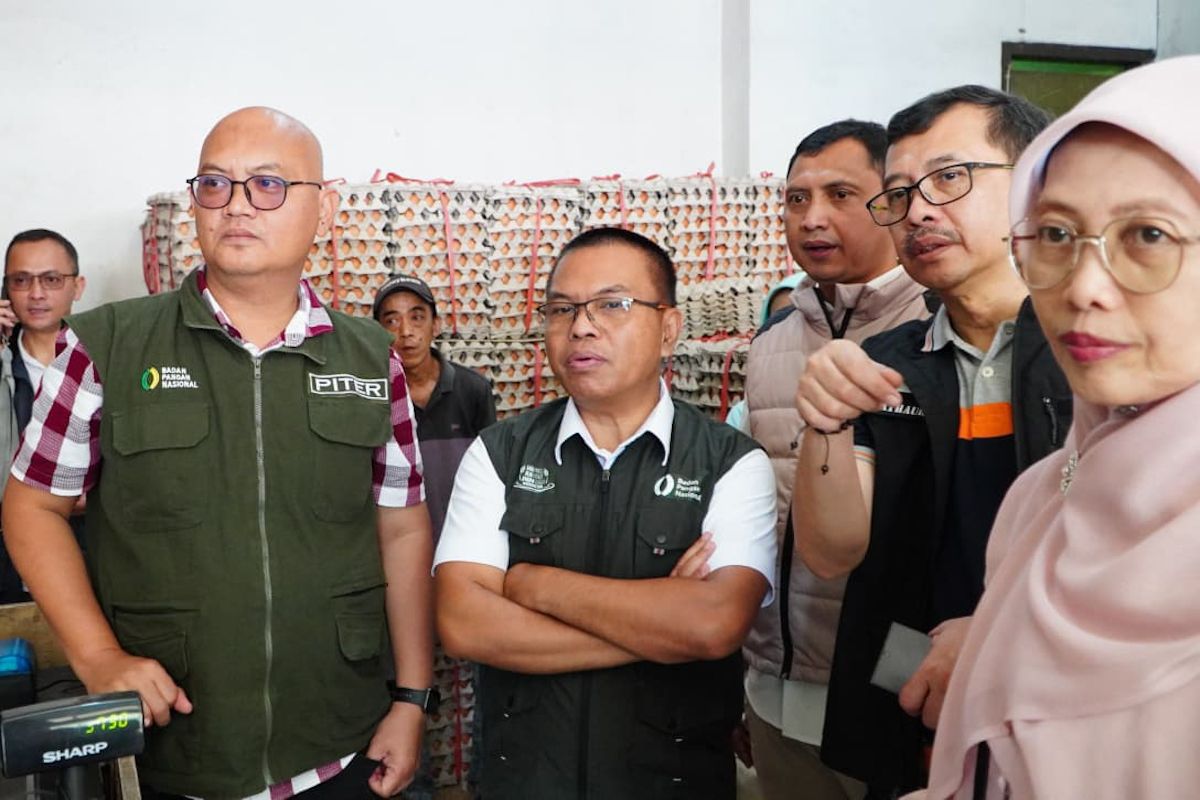 National Food Agency and West Java Task Force Curb Egg Price Fluctuations in Bandung