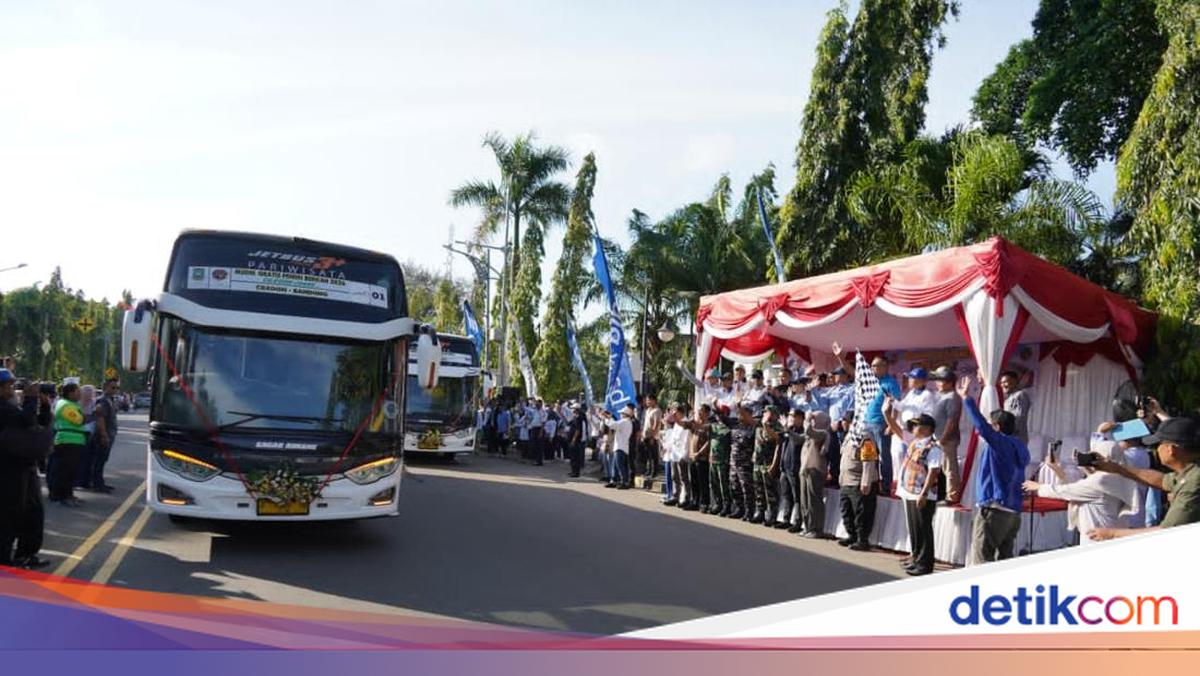 Cilegon City Government Dispatches 50 Buses Transporting 2,000 Homebound Travellers