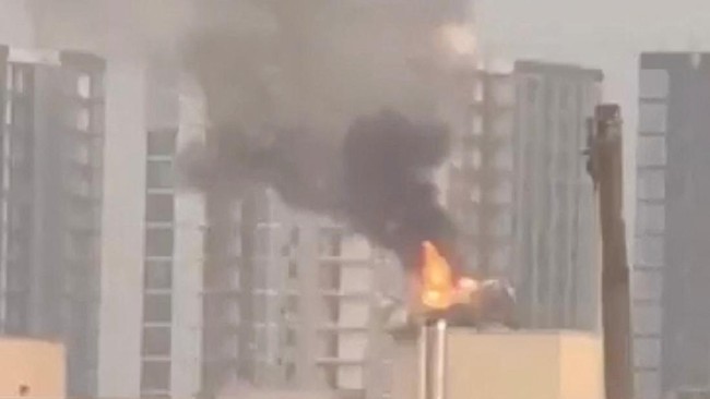 Tehran's Sky Darkens as Oil Refinery Attack Triggers Toxic Cloud