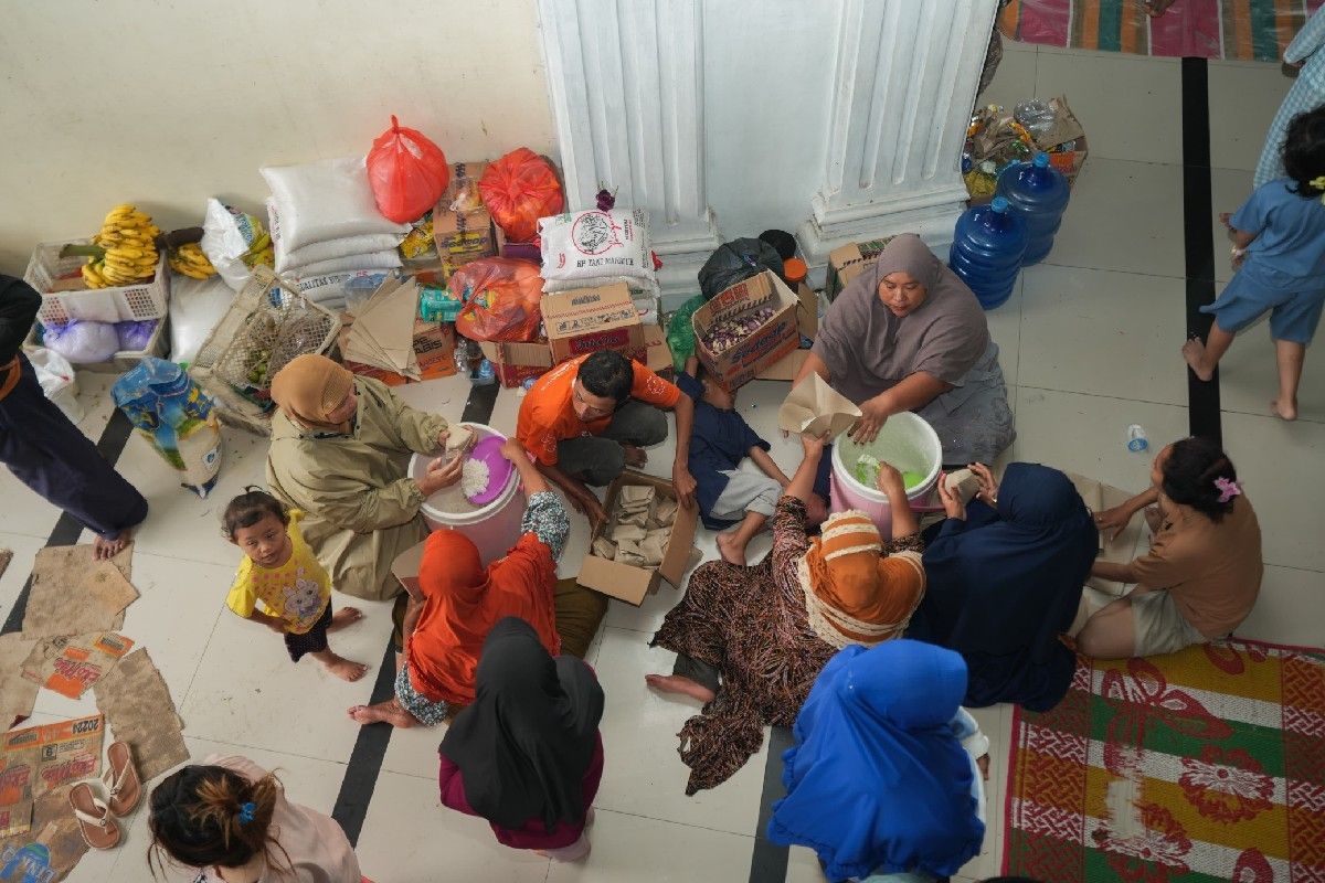 Pusdalops: 4,843 disaster victims still displaced in North Sumatra