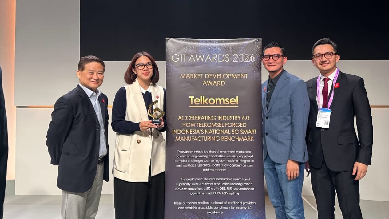 Telkomsel Wins GTI Awards 2026 for 5G Smart Manufacturing Initiative in Indonesia
