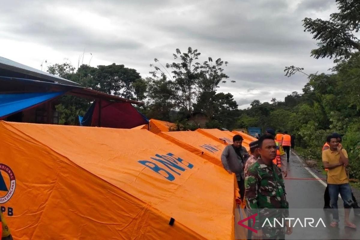 PLN begins supplying electricity to temporary shelters for flood victims in Nagan Raya