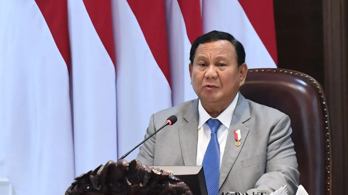 Indonesia's Prabowo Warns Sovereign Fund Danantara Over Performance and Governance