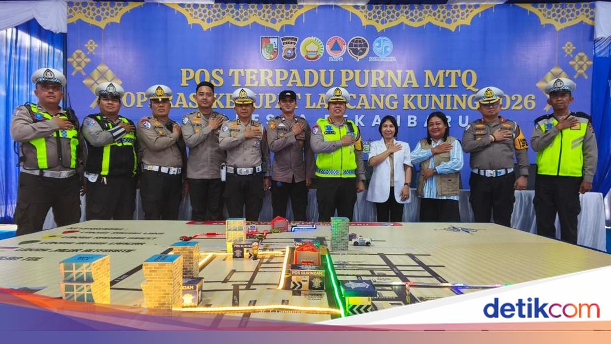 Riau Regional Police Establish 34 Security Posts and 21 Service Posts to Secure Lebaran 2026 Exodus