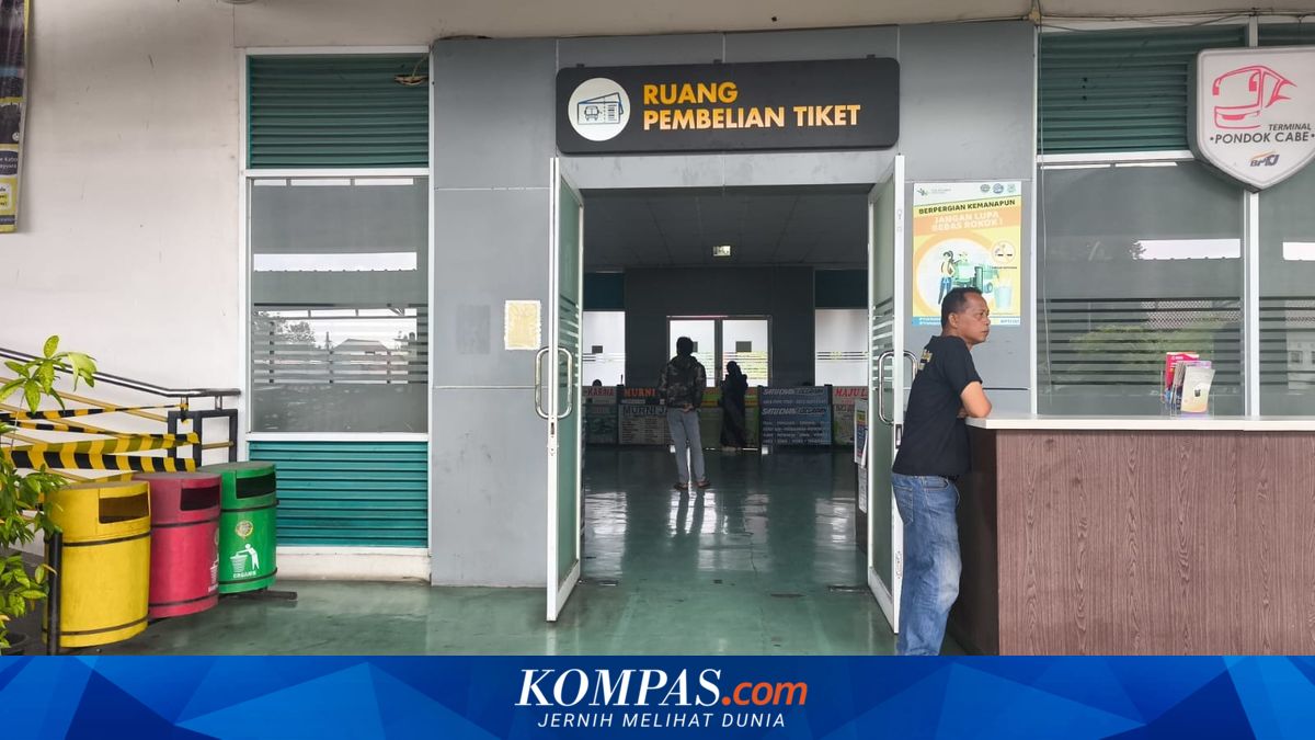 Four Days Before Eid, Activity at Pondok Cabe Terminal Still Quiet
