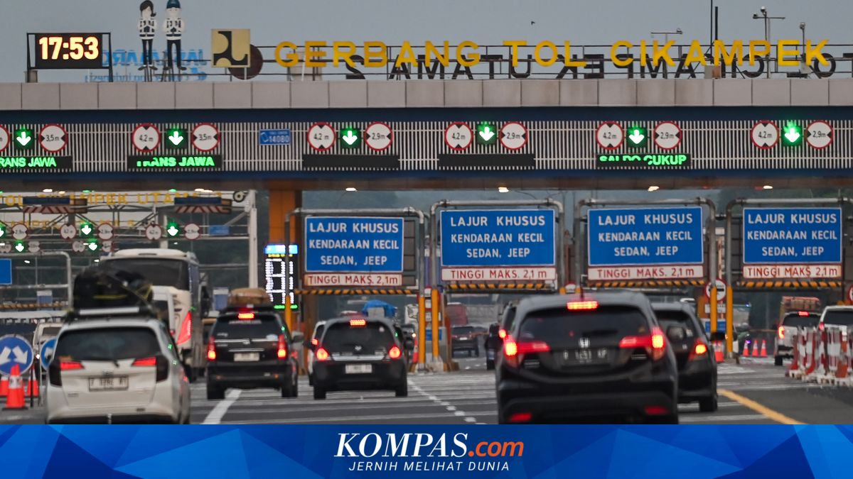 First Wave Homecoming Traffic Peak Report: Many Vehicles Leaving Jakarta, No Congestion Yet