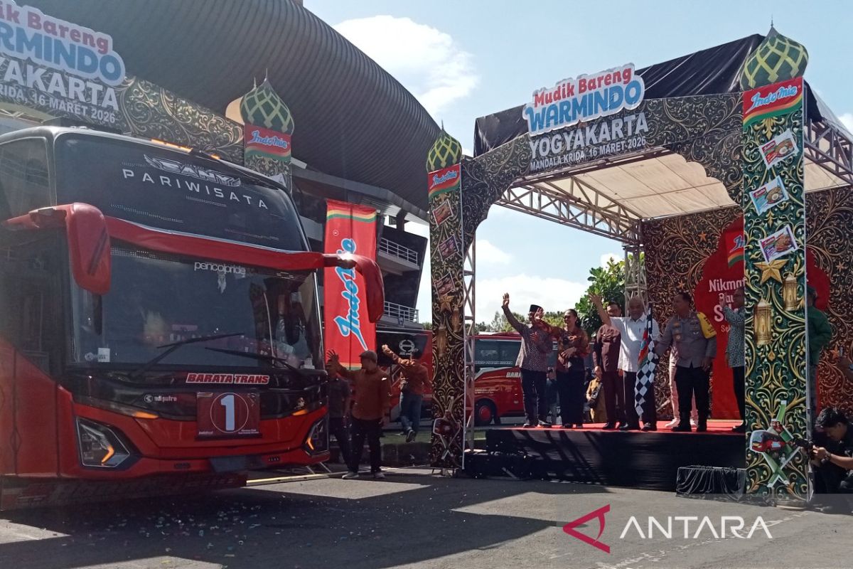 Deputy Governor of DIY Sends Off 1,871 Warmindo Partner Mudik Participants