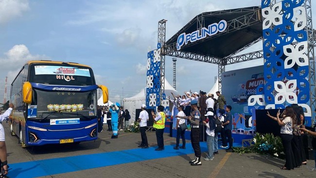 Pelindo Group Dispatches 7,570 Participants for Free Mudik Journey 2026