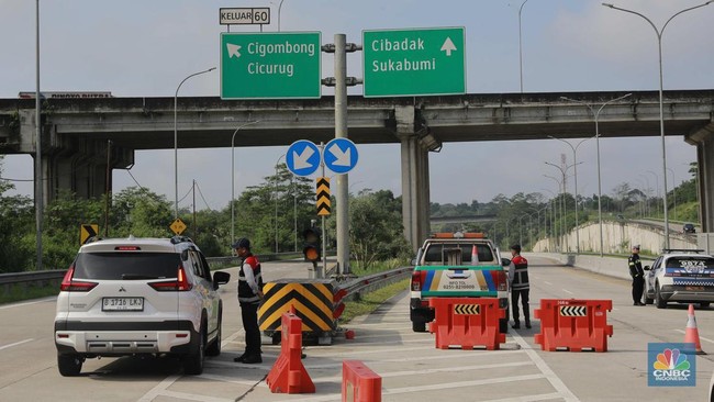 Toll-free Expressway Route to Cibadak-Cikidang in Sukabumi Alleviates Congestion During Homecoming Period