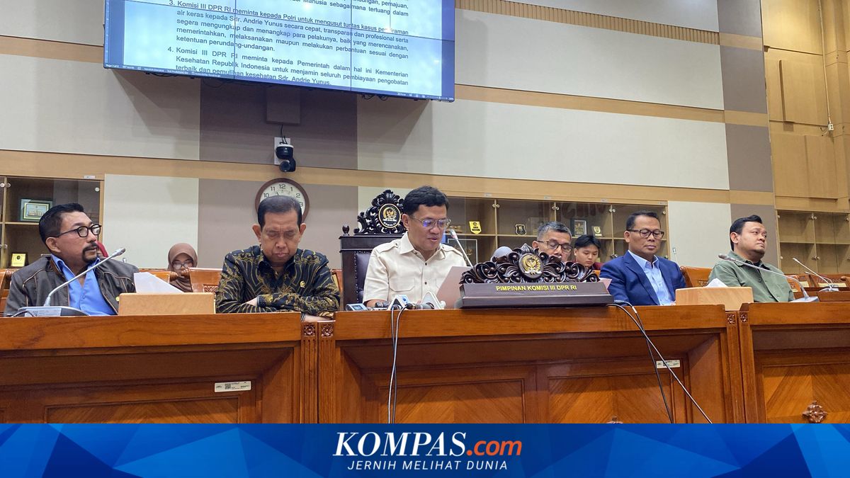 Commission III to Summon Police and Rights Groups to Monitor Andrie Yunus Acid Attack Case