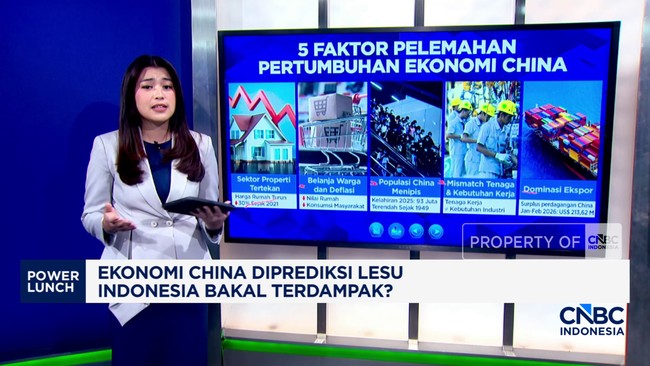 China's Economy Predicted to Weaken: Will Indonesia Be Affected?