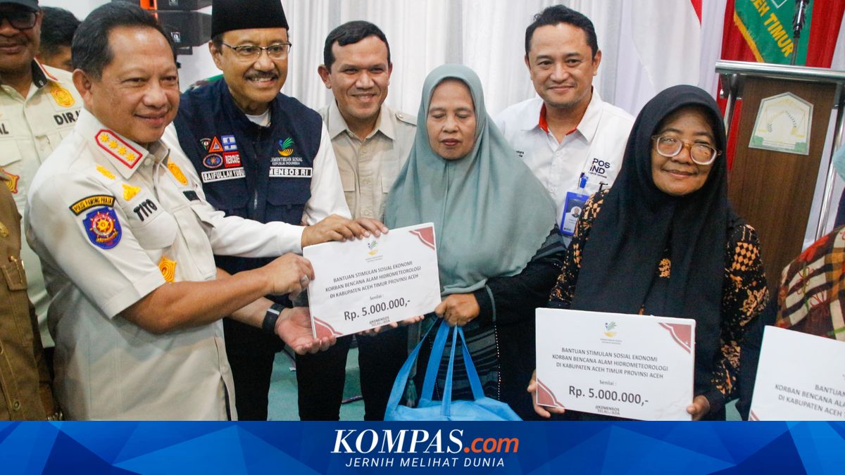 Task Force Chief Tito: Distribution of Social Assistance in Post-Disaster Areas Will Boost Purchasing Power