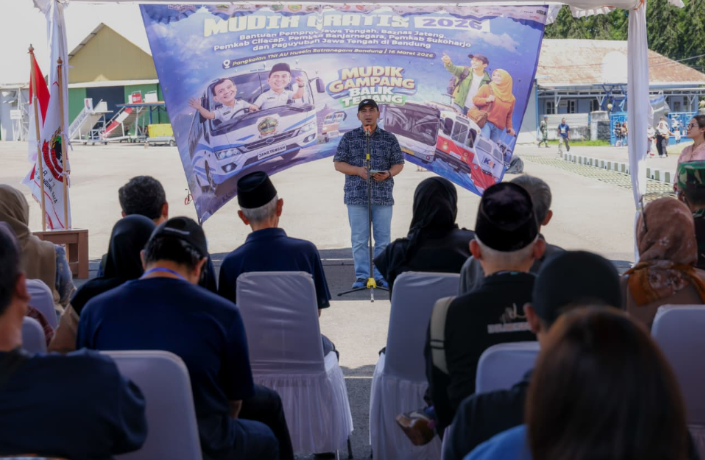 Providing Premium Free Homecoming Services in Central Java 2026: Taj Yasin Departs 1,142 Travellers from Bandung to their Hometowns