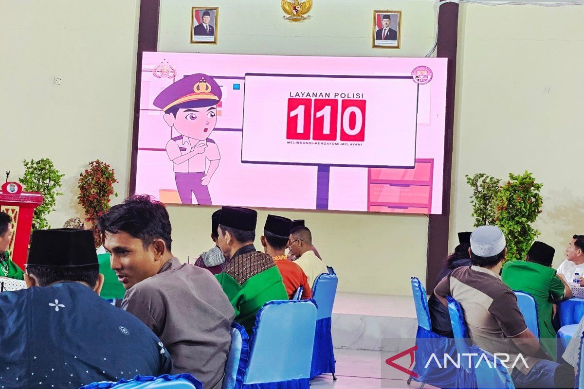 Anambas Police Resort Deploys 110 Emergency Service to Assist Citizens During Homecoming Season
