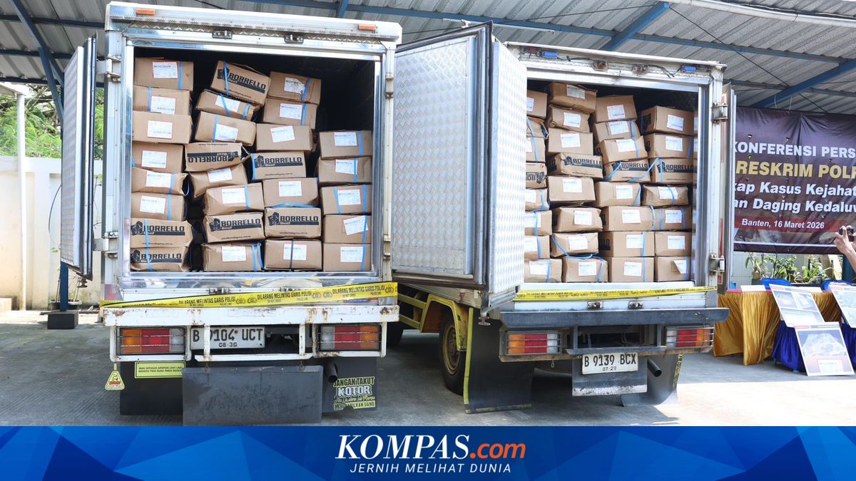 Police Uncover Distribution of 12.9 Tonnes of Expired Imported Lamb Meat in Tangerang