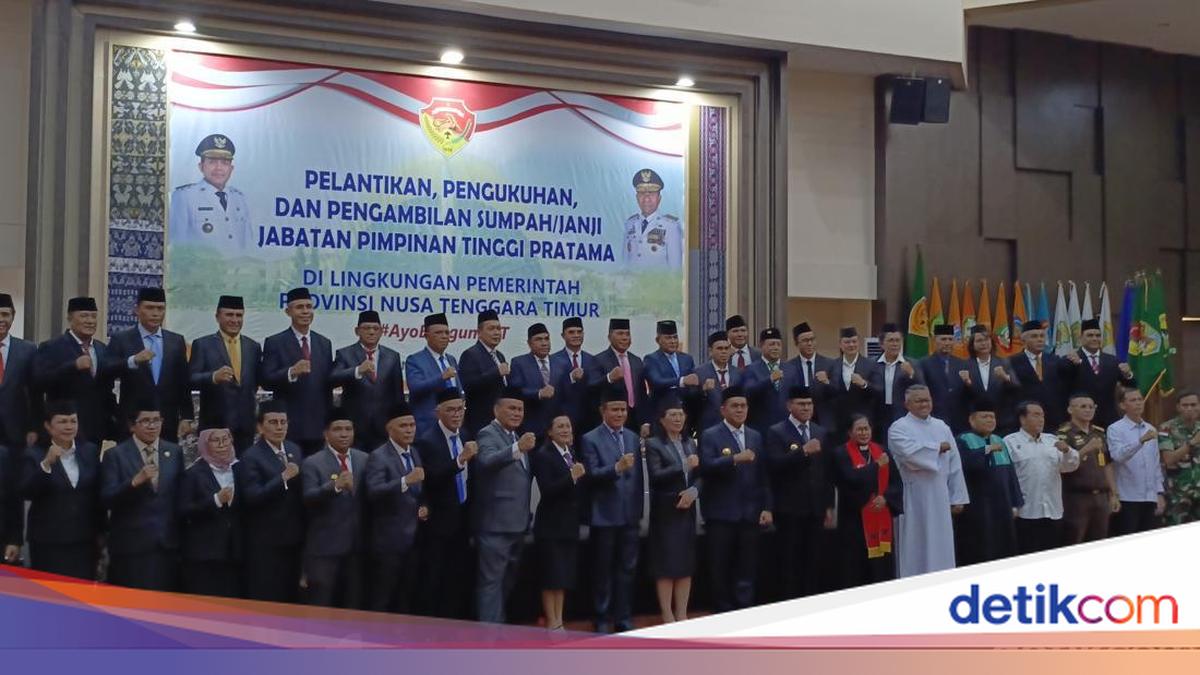 Governor Laka Lena Inaugurates 35 Regional Government Leaders, Warns Against Arrogance