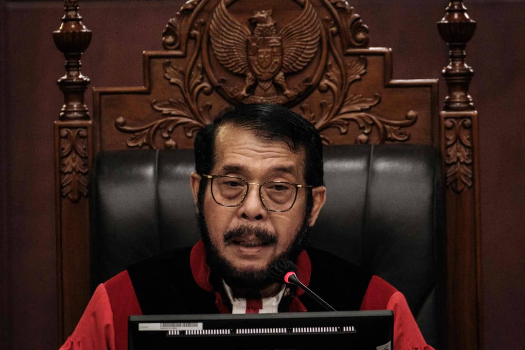 Anwar Usman Bids Farewell to Constitutional Court, Apologises to Public